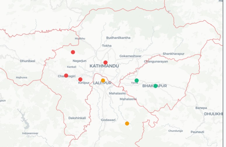 Nepal Map Webapp